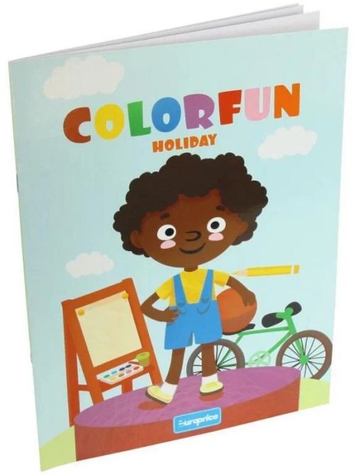 Carte de colorat Colorfun Holiday