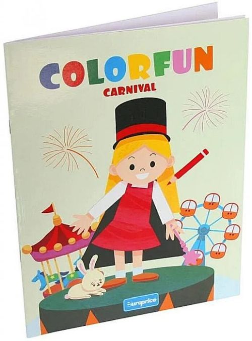 Carte de colorat Colorfun Carnival