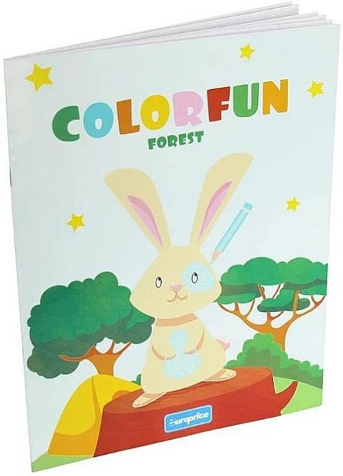 Carte de colorat Colorfun Forest