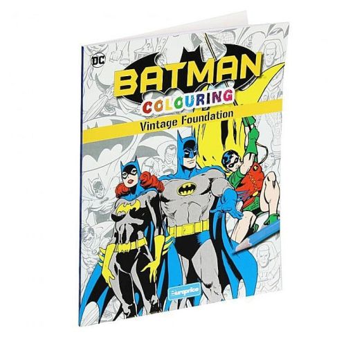 Carte de colorat Batman Vintage Foundation Europrice