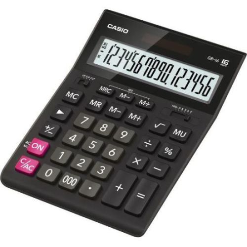 Calculator casio birou mare 16digits gr-16-w-ep