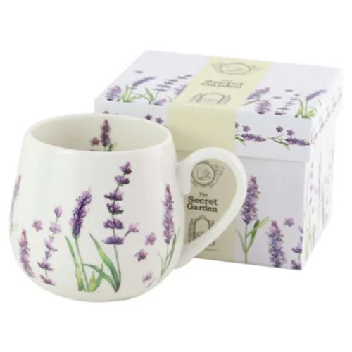 Cana portelan 430 ml classic lavender in cutie decorativa