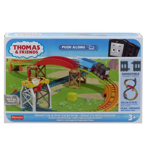 Thomas set joaca locomotiva push along diesel mthgy82_hpm62