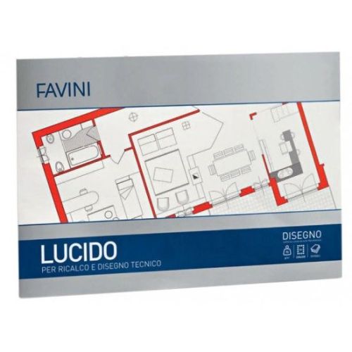 Bloc hartie calc a4 10 file 75g/mp favini lucido