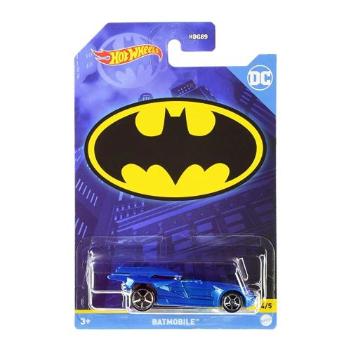 Hot wheels masina metalica tematica batman mthdg89