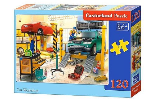 Puzzle 120 piese car workshop castorland 13531