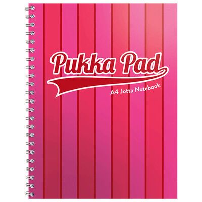 Caiet cu spirala pukka pad vogue dictando a4 roz 8541-vog