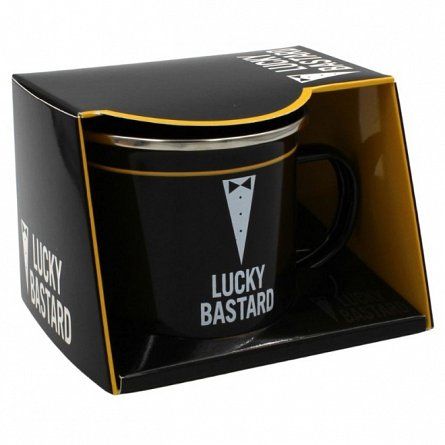 Cana metalica 360ml lucky bastard nklbnie001