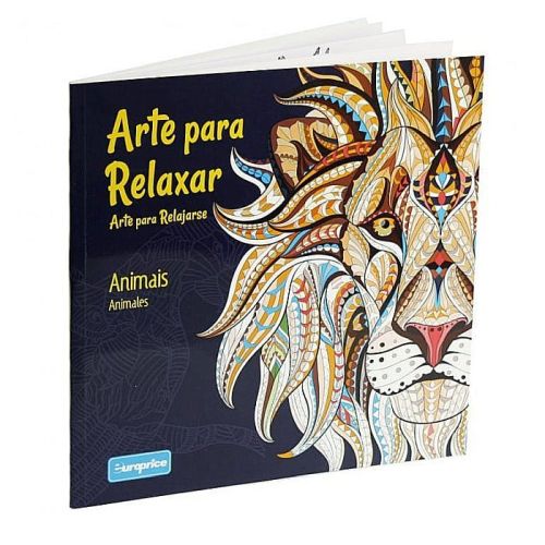 Carte de colorat ptr adulti relaxare animale ep