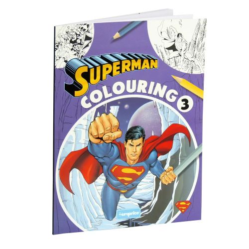 Carte de colorat superman 3 ep