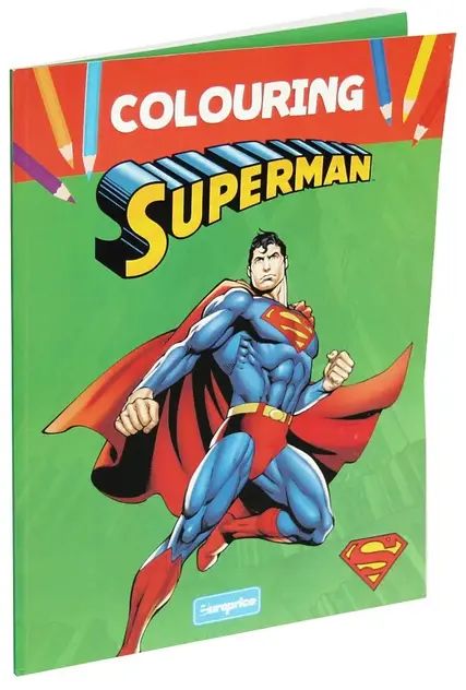 Carte de colorat superman 4 ep