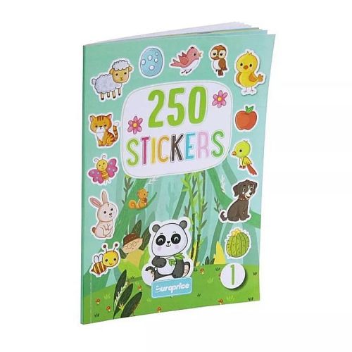 Carte cu 250 stickere 1 