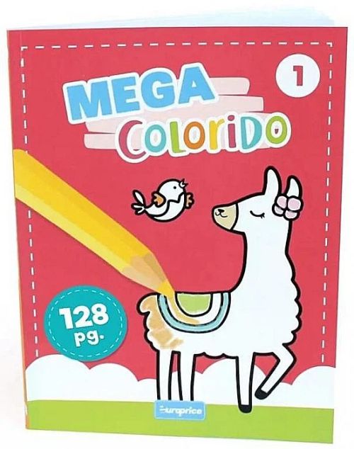 Carte de colorat mega colorido 1 