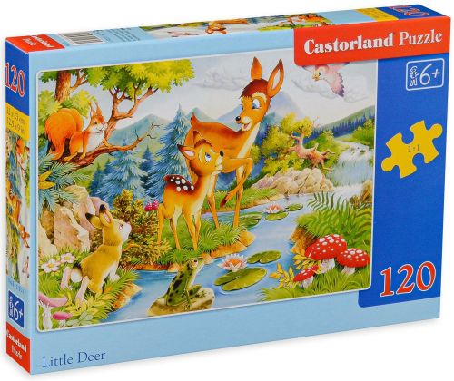 Puzzle 120 piese little dear castorland 12725