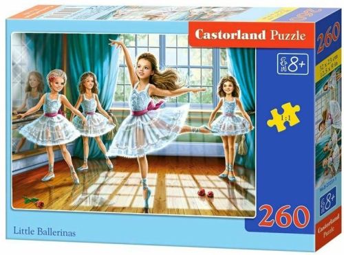 Puzzle 260 piese little balerinas castorland 27231