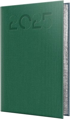 Agenda datata a5 352 pg premium deluxe verde sm 2025 9495440