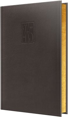 Agenda datata ro a5 352 pg premium deluxe negru 2025 9495560