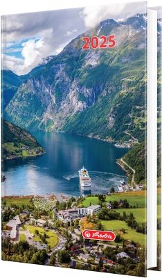 Agenda datata a5 motive 352 pg fjords 2025 9495800