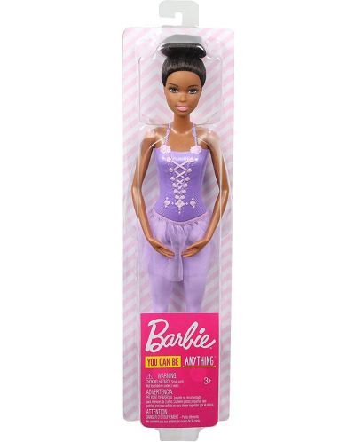 Papusa barbie balerina creola cu costum lila mtgjl58_gjl61