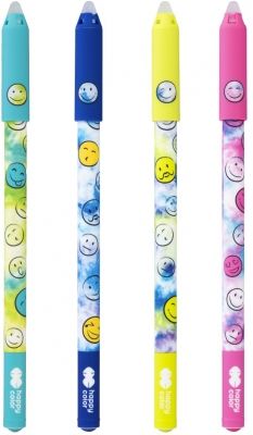 Roller gel cu rescr 0.5 albs smile happy color ha412001sm