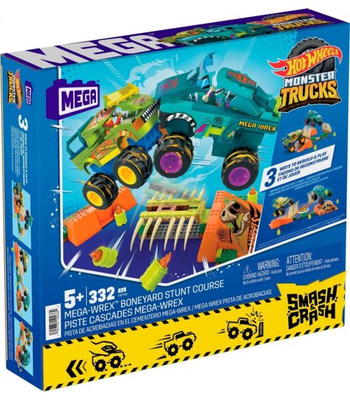 Hot wheels monster truck mega blocks mthkf89