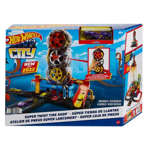 Hot wheel city vulcanizarea super twist mthdp02