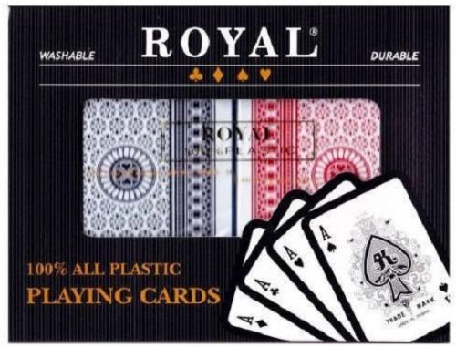 Set 2 pachete carti royal canasta poker rba025d205-ab512lr