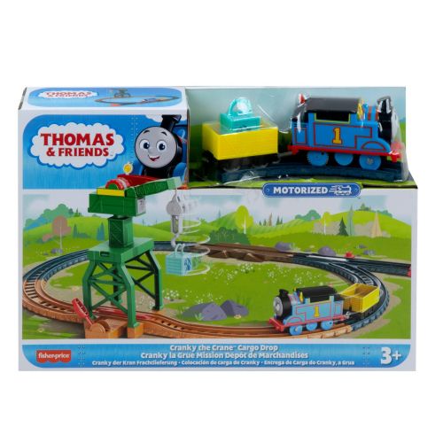 Thomas set joaca locomotiva cranky motorizata mthgy78_hgy79