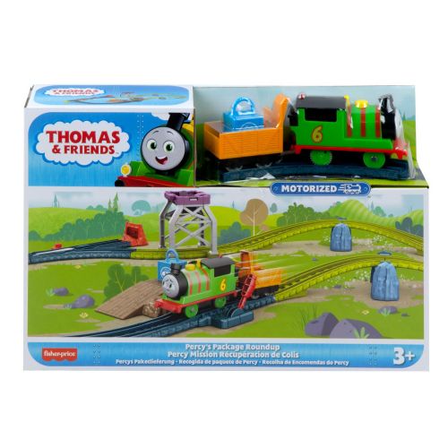 Thomas set joaca + locomotiva percy motorizata mthgy78_hgy80