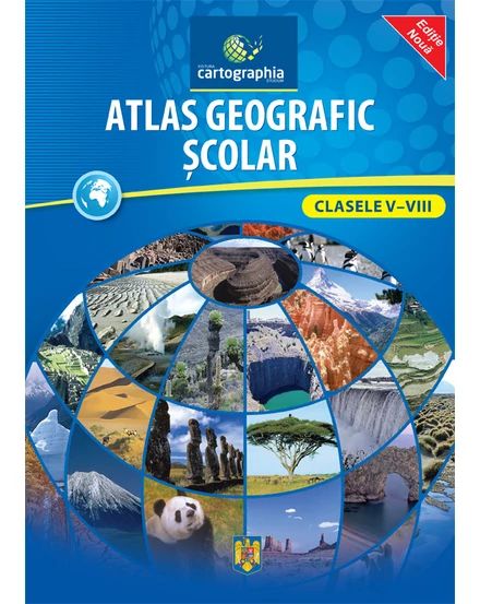 Atlas geografic şcolar pentru clasele V-VIII 