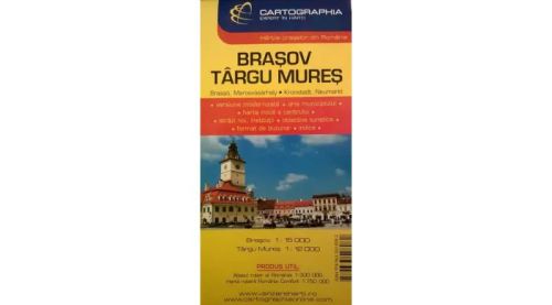 Harta rutiera Brasov - Targu Mures