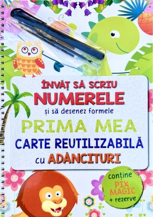 Invat sa scriu numerele si sa desenez formele