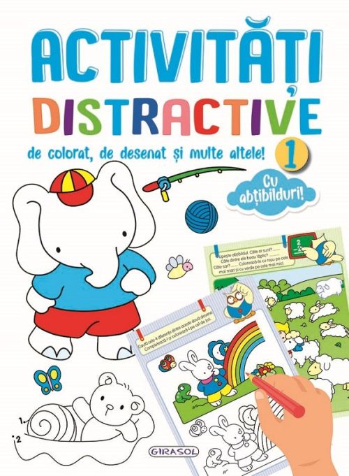 Activitati distractive de colorat, de desenat si multe altele! 1l