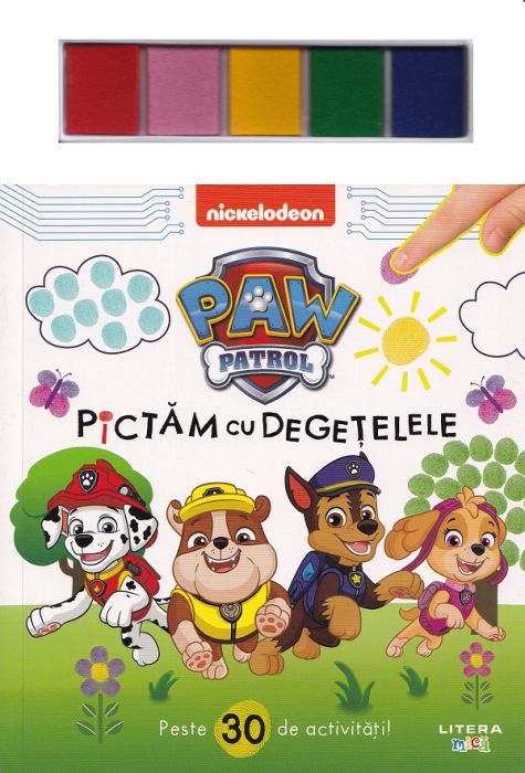 Patrula Catelusilor - Pictam cu degetelele