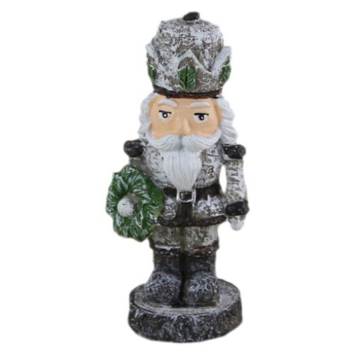 Figurina craciun nutcracker cu coronita 14cm rasina at220872