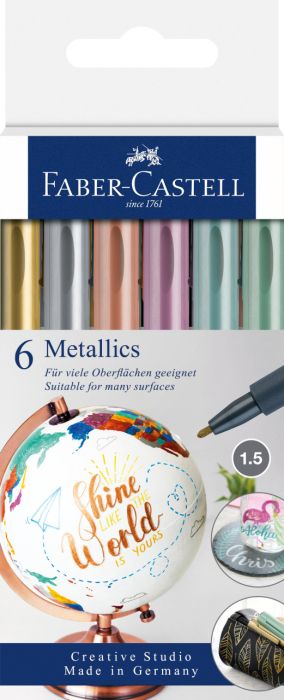 Marker metallics set 6 buc fc160706