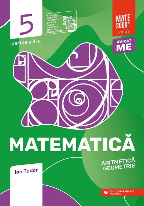 Matematica. Aritmetica, algebra, geometrie. Clasa a V-a. Partea a II-a - Ion Tudor