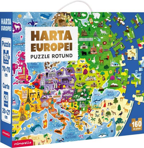 Puzzle 160 piese - Harta Europei