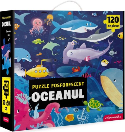 Puzzle fosforescent 120 piese - Oceanul