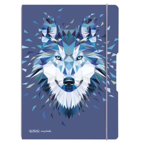 Caiet my book flex a5 40f dr wild animals wolf 9494040