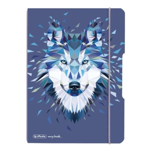 Caiet my book flex a5 40f ar wild animals wolf 9494030