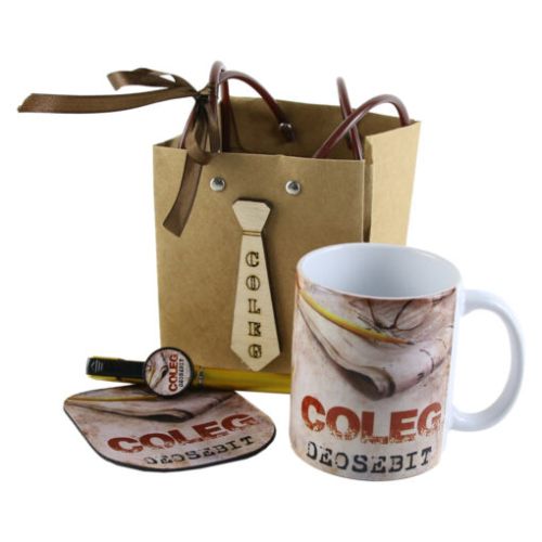 Set cadou coleg deosebit cu 4 piese vintage 30041