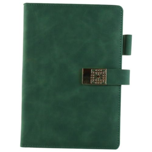 Agenda eleganta 14.5x21 cm verde 828