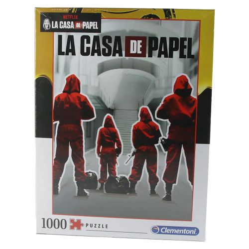 Puzzle casa de papel 1000 pcs clementoni 1260-39532