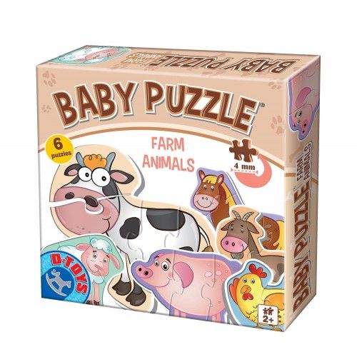 Baby puzzle farm animals dto71262