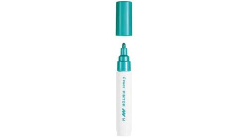 Marker cu vopsea pintor verde metalic mediu psw-pt-mmg