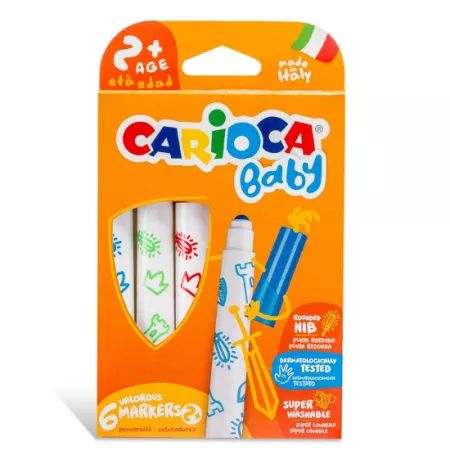 Carioca baby marker 2+ 6/set