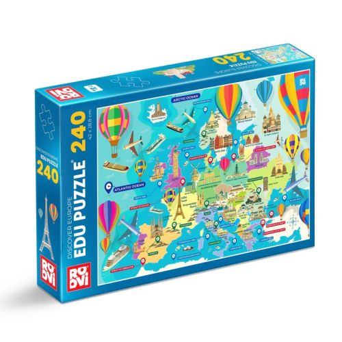 Edu puzzle 240 europa 79251-02 dto79824