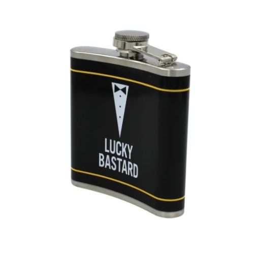 Sticla bautura din metal 160ml luck bastard nklbnid001