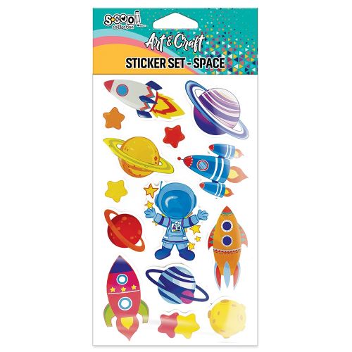 Accesorii craft stickere 3d spatiu s-cool sc2807